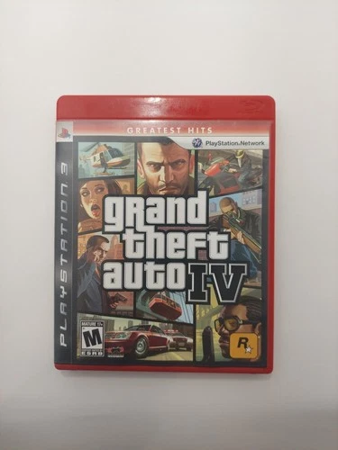 Grand Theft Auto IV 4 GTA (Playstation 3, 2008) PS3 CIB w/ Map Tested