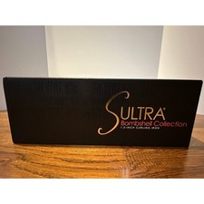 Sultra Bombshell Collection 1.5" Clipless Tourmaline Ceramic Curling Iron NWT
