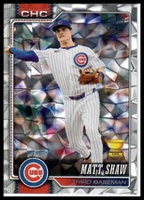 2026 Topps #27 Matt Shaw Diamante Foil Chicago Cubs