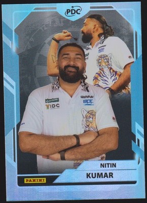 Panini PDC World Championship 2026 Nitin Kumar Refractor Parallel