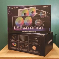 Raidmax Infinita LS240 Liquid Cooler 240mm AIO Water Cooler with 2 PWM ARGB