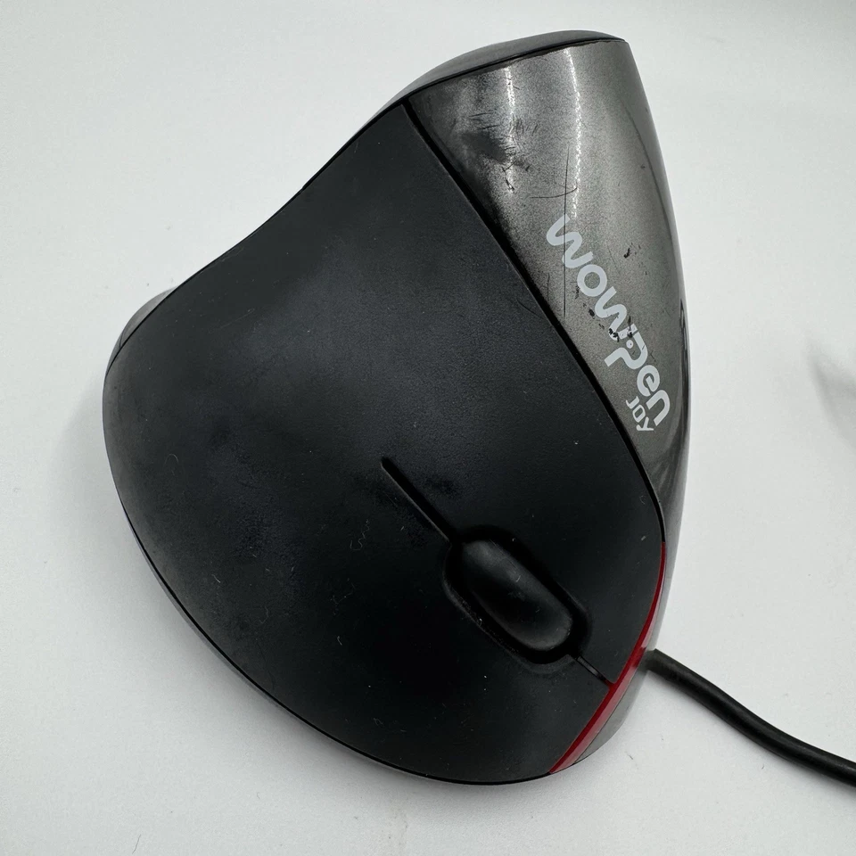 Ergoguys WOW PEN JOY WIRED ERGONOMIC COMPUTER MOUSE BLACK USED - Image 2 of 4