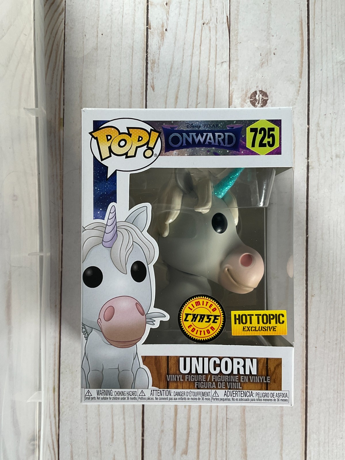 Funko Pop! En Adelante: Figura De Vinilo Unicornio #725 Hot Topic Chase #H4