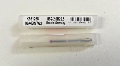 Mitutoyo CMM Stylus MS2-2.0R2.5 M2 Gewinde 2mm Rubinspitze 25mm - K651258