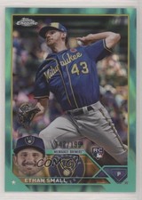 2023 Topps Chrome Aqua Lava Refractor 142/199 Ethan Small #46 1e9z