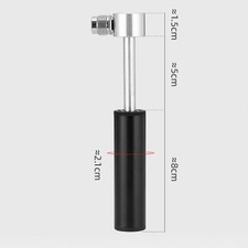Compact Design Air Pump for Fast Inflation of Sports Balls and Bike Tires