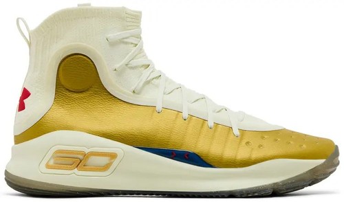 Under Armour Curry 4 ホワイト/ゴールド　26cm Buy Under Armour Curry 4 Retro 'White Gold' 2024 - 1298306 111 | GOAT