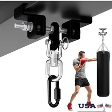 Heavy Duty Punching Bag Mount I-Beam Bracket 700LB Adjustable Ceiling Hanger New