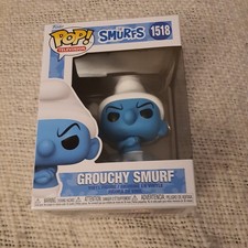 Funko POP! Figura Vinilo TV Los Pitufos Grouchy Pitufo #1518 Nueva