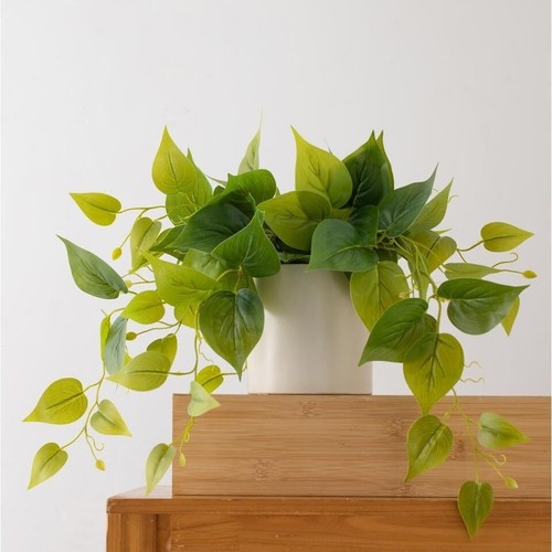 Faux Plants Indoor, Artificial Plants for Home Decor Indoor, Pothos Small Fak... - Picture 2 of 5