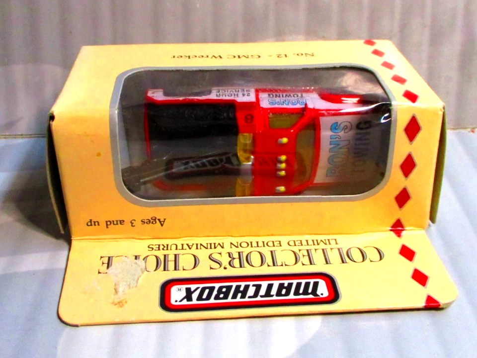 1994 Matchbox Collector's Choice No. 12 - GMC Wrecker Tow Ron's Towing (NEW) - Image 3 of 4