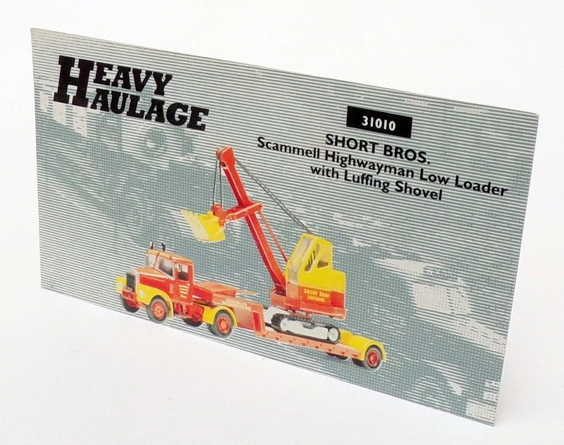Corgi 1/50 Scale 31010 - Scammell Highwayman With Luffing Shovel - Short Bros - Image 4 of 4