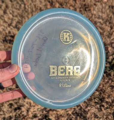 Berg Disc K1 Line Used w ink disc golf putter 