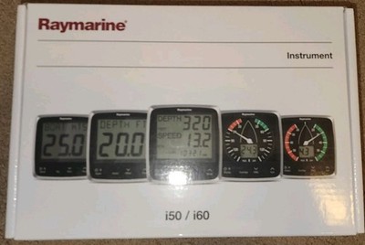 Raymarine i50 Tridata E70060 Speed Depth Temp Digital Display w/no transducer