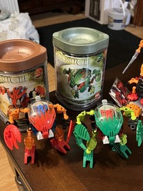 Lego Bionicle LOT, 4/6 Toa Nuva (Gen 2), 2 Bohrok, 3 Turaga, 2 Nui-Rama + Masks