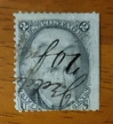 Vintage US Stamp #73 Jackson Classic Blackjack Used - CV $55