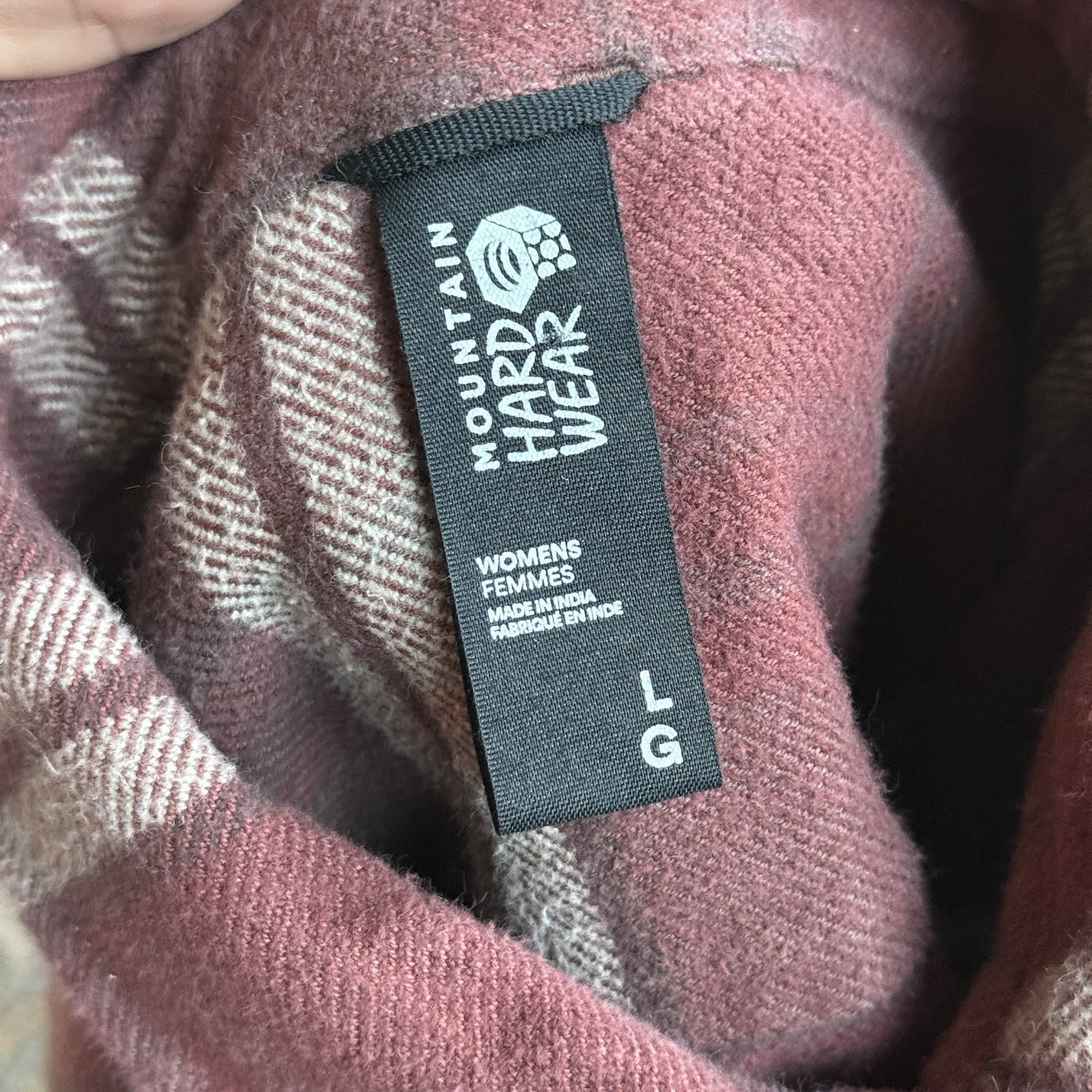 Mountain Hardware Women’s Plusher Button Plaid Fl… - image 14