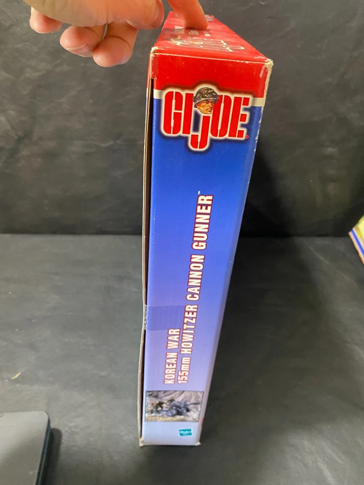 GI Joe 155mm Obús Cañón Artillero 12" Figura de acción Soldado Hasbro 2001 Foto 4 de 4