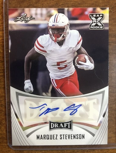 2021 Leaf Draft Marquez Stevenson #BA-MS1