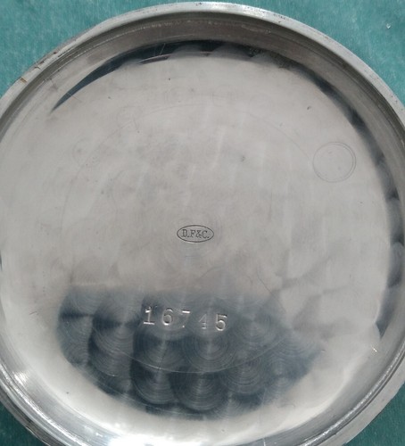 40s Lemania Rattrapante Chronograph LITRES PER HOUR unusual - Imagen 5 de 10