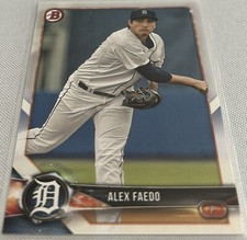 2018 Bowman Baseball Prospects Alex Faedo Detroit Tigers #BP124