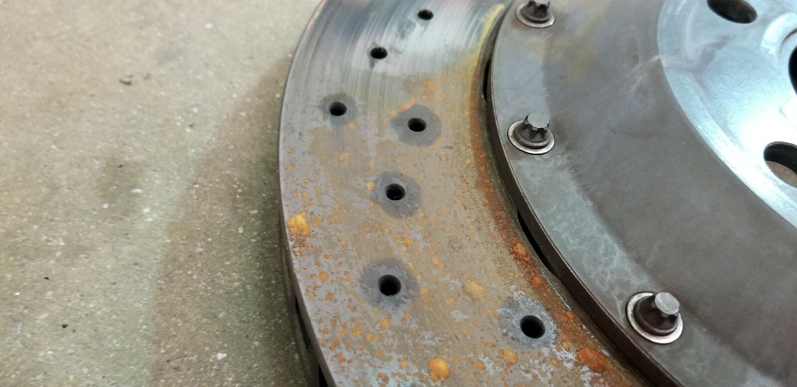 MCLAREN MP4-12C REAR BRAKE DISC ROTOR OEM PA2494-2429 LEFT OR RIGHT 