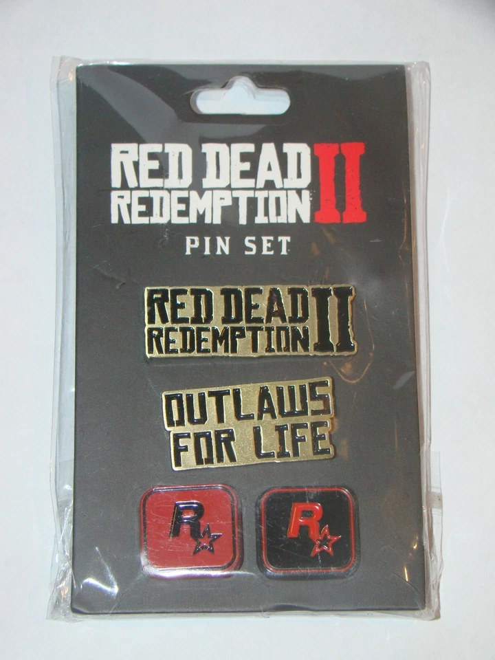 RED DEAD REDEMPTION II - 4pc Pin Set. - Изображение 3 из 4