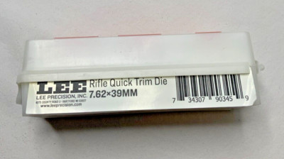 Lee Precision Rifle Quick Trim Die for 7.62 x 39mm  # 90345 New!