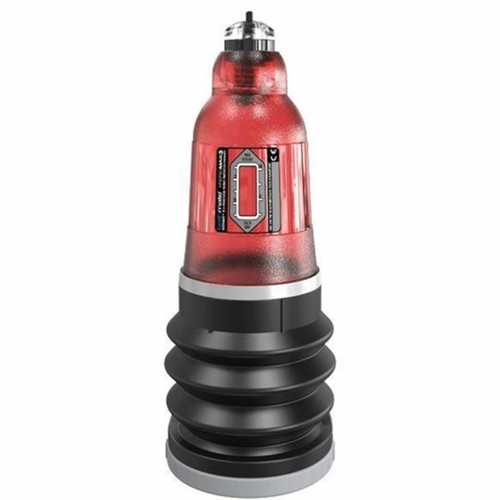 OUTLET Bomba pene ereccion succion alargar engordar micro-penes. HYDROMAX 3 ROJO - Imagen 3 de 3