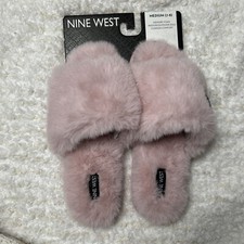 Nine West Women's Soft Memory Foam Slide Slipper Size Size 7/8 Medium NEW