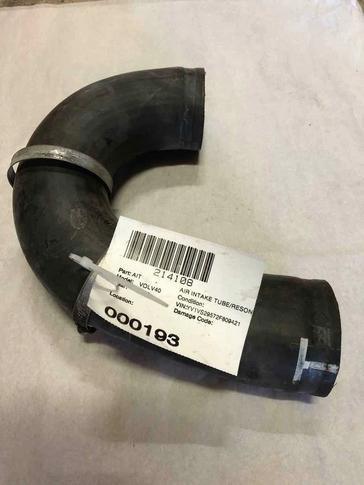 Volvo Serie 40 S40 2002 sedán turbo cargador superior intercooler manguera tubo M Foto 2 de 4