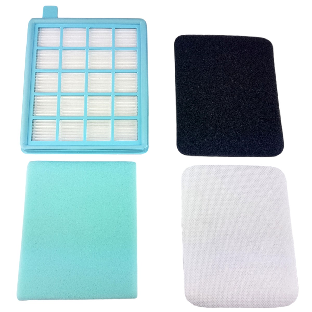 Vhbw set di filtri compatibile con Philips PowerPro Compact FC9327, FC9329 aspirapolvere - 12x filtro | Leroy Merlin