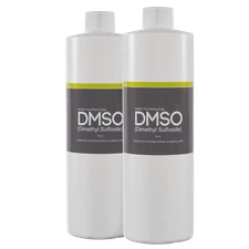 DMSO 16 oz. Two Bottle Special Non-diluted 99.995% Low odor Dimethyl Sulfoxide