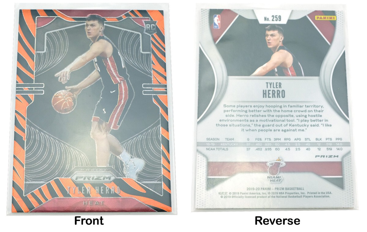 その他 Tyler Herro RC auto prizm 2019-20 SELECT TYLER HERRO RED PRIZM DIE CUT ROOKIE RC /175