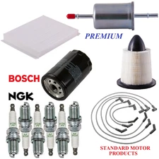 Tune Up Kit Filters Wire Spark Plugs For FORD MUSTANG V6 3.9L 2004
