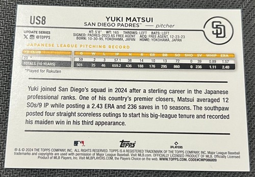 2024 Topps Update Series - Pick Your Singles #US1 - #US150 Complete Your Set! - Picture 7 of 69