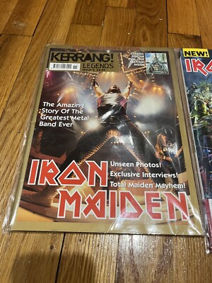 Kerrang Legends #2 Collectors Iron Maiden 2002 Rock Hammer