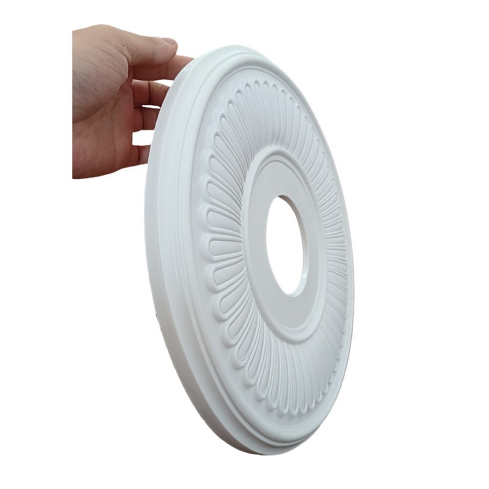 Effortless Elegance with this Round Decorative Lighting Cover in PU