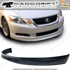 For 08-11 Lexus GS460 GS350 Sedan VTX VIP Style Front Bumper Lip Chin Spoiler PU