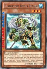 GLADIATOR BEAST RETIARI - TU03-IT006 - Rare - Yu-gi-oh Yugioh