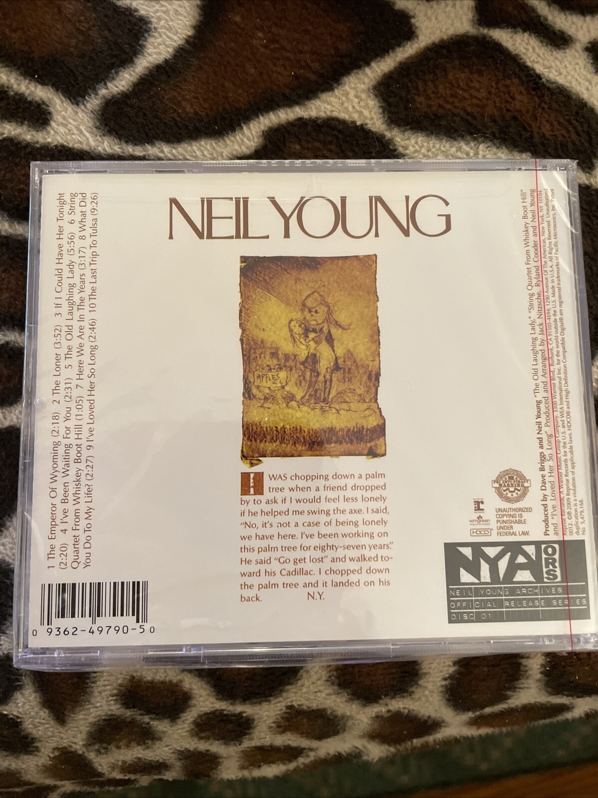 Neil Young by Neil Young [Remastered] (CD) *NEW* NY Archives! eBay
