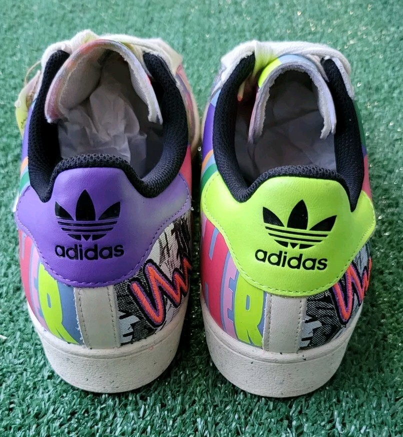 スニーカー adidas Originals Kris Andrew Small x Superstar Pride Size 9.5 - adidas Kris Andrew Small x Superstar Pride for