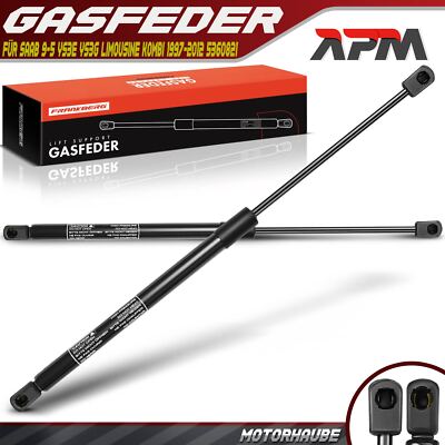 2x Gasfeder Motorhaube für Saab 9-5 YS3E YS3G Limousine Kombi 1997-2012 5360821