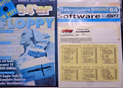 COMMODORE 64/128 -- FLOPPY (DISKETTE ZUM 64er SONDERHEFT 83 - M&T)