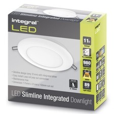 Downlight Slimline 980Lm 11 Watt (18W) 3000K IP20