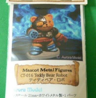 Aurora Modell Maskottchen Metall Figuren 21 mm Teddybär Roboter