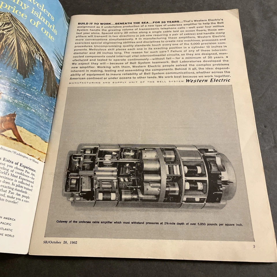 Vintage Magazine: Saturday Review - October 1962 / The American West / KRP Foto 2 de 4