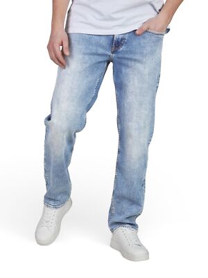 Cross Jeans Herren Stretch Comfort/Relaxed Fit Antonio Jeanshose Hose Denim