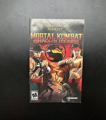 Mortal Kombat: Shaolin Monks (Sony PlayStation 2, PS2 AUTHENTIC