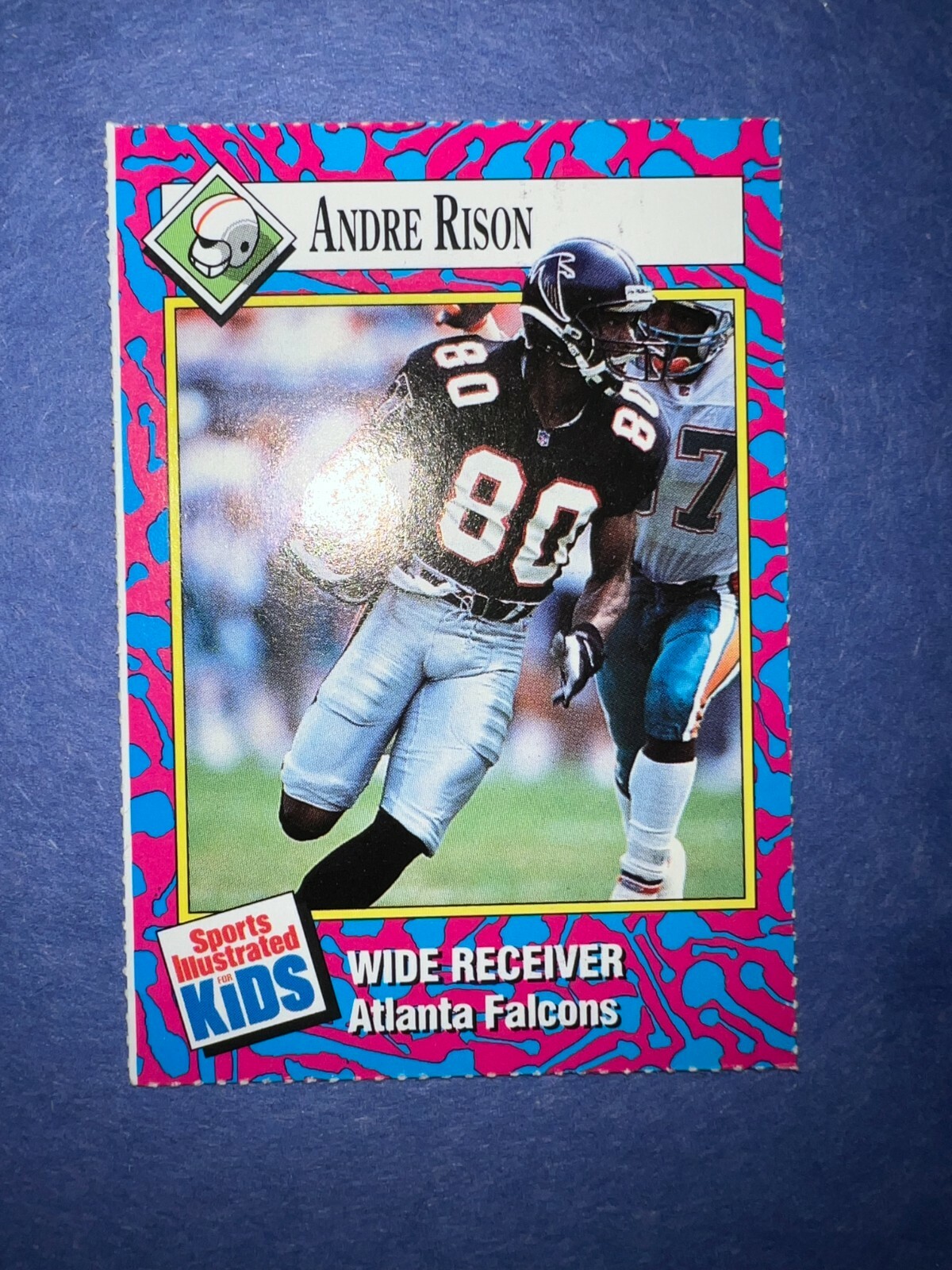 1993 SPORTS ILLUSTRATED FOR KIDS SI FOOTBALL CARD ANDRE RISON #123 FALCONS NFL